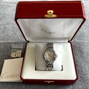 Cartier Ballon Bleu de Cartier W69011Z4 or 3005 Watch in stainless steel 36mm